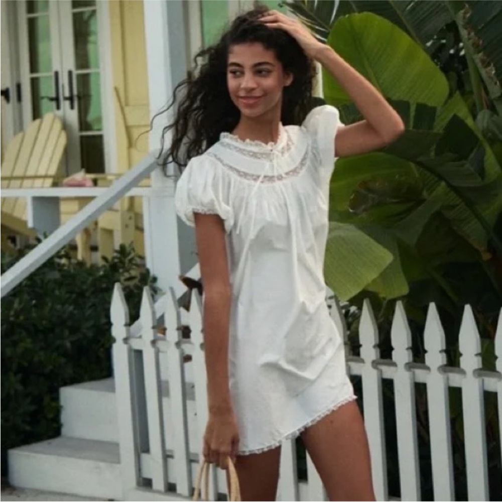 Doen Daphne Dress in Salt